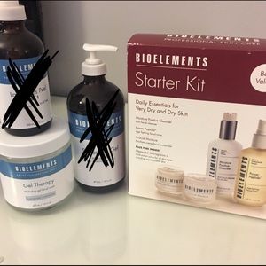 BIOELEMENTS STARTER KIT AND GEL THERAPY MASK
